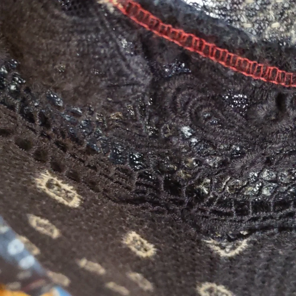 Vintage America Black and Red Lace-Up Blouse - Picture 3 of 5